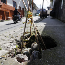 Hay huecos en Manizales que tendrán que esperar hasta el 2023